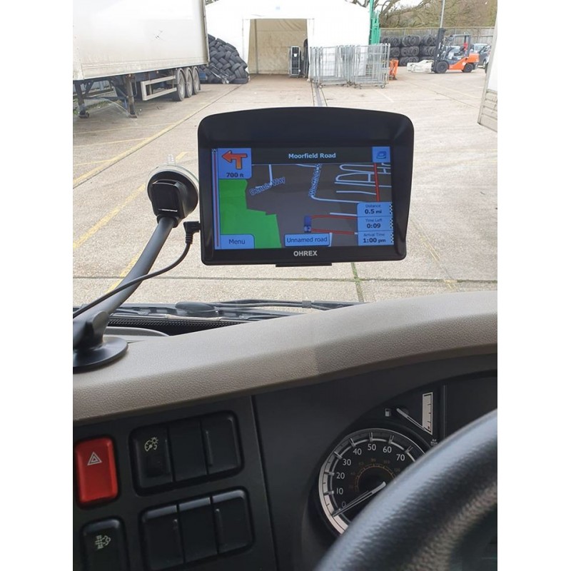 Universal 7 inch Anti Glare Screen Sun Shield Visor For 7 inch GPS Navigator