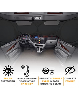 Semi Truck Front Side Fenster Sonnenschutz Sonnenschutz LKW