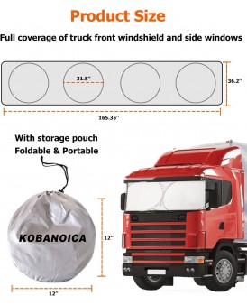 Semi-LKW-Sonnenschutz am besten für gewerbliche Lastwagen